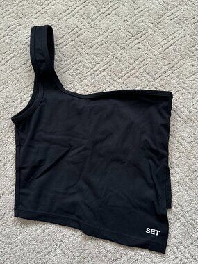 SET Active Cropped Workout Tank